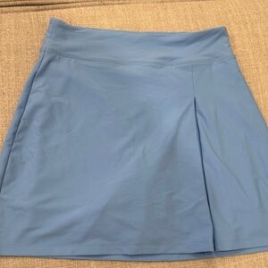 johnnie-O Light Blue A-Line Skirt